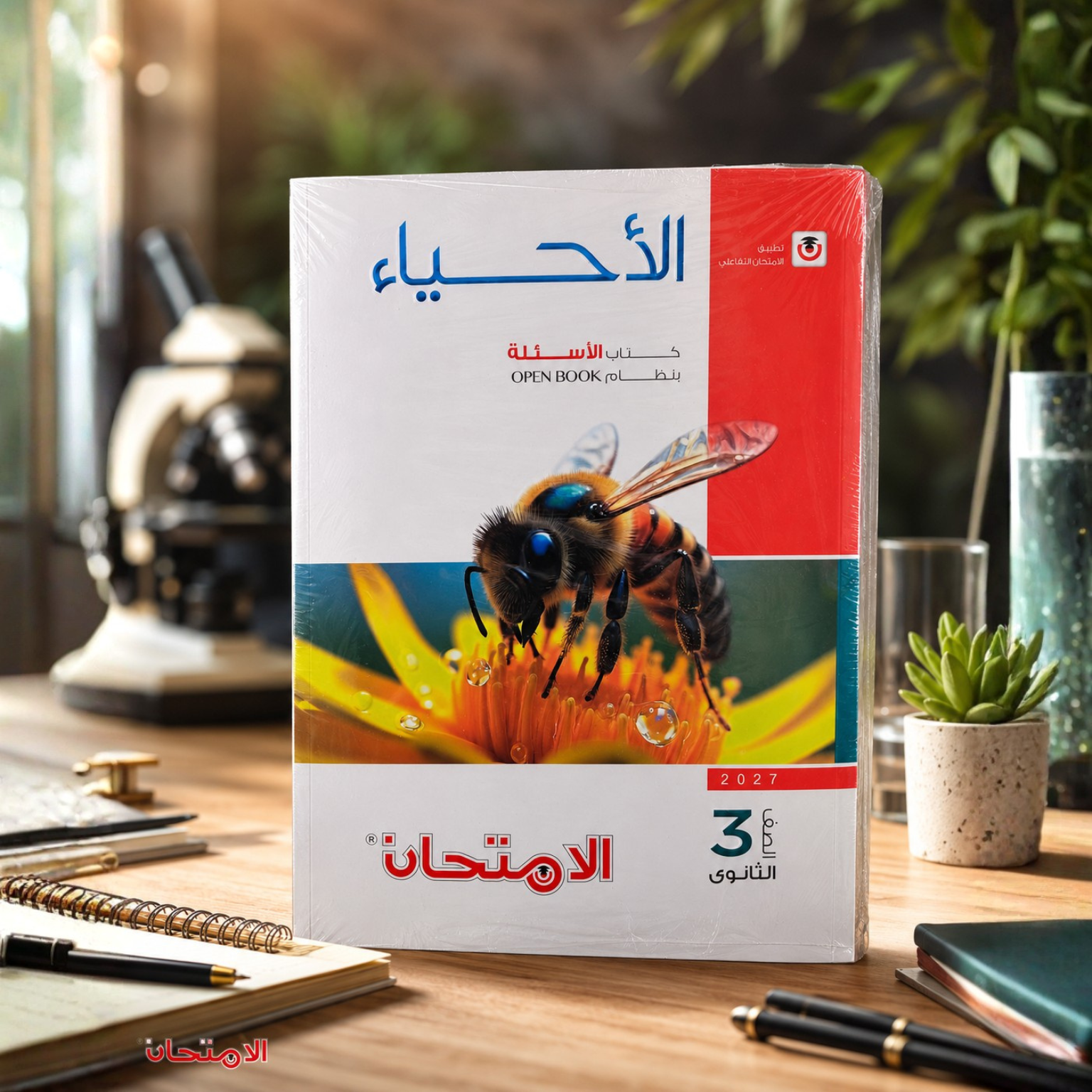 28 كتاب الامتحان احياء الصف الثالث الثانوي اسئلة