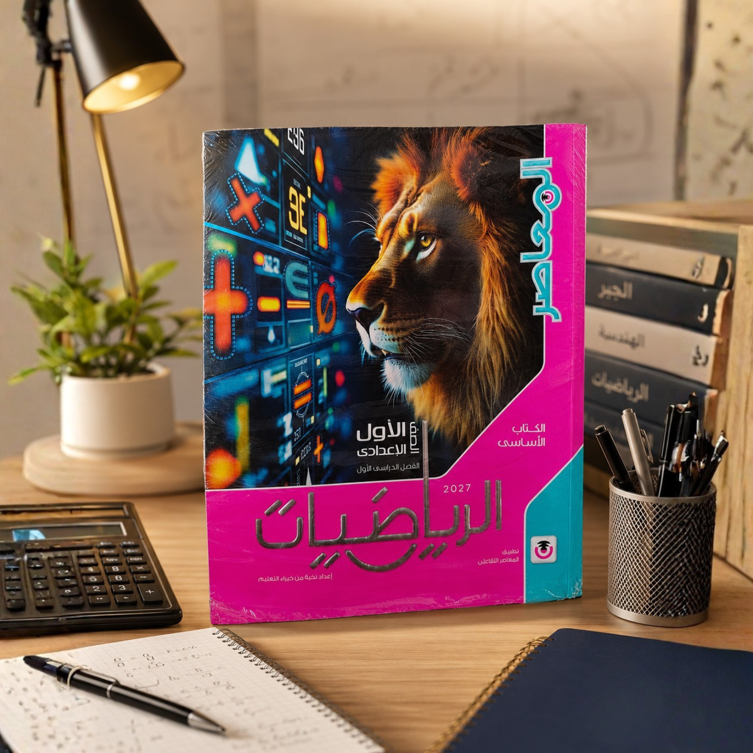 41 كتاب المعاصر رياضيات الصف الأول الإعدادي الترم الأول 2027
