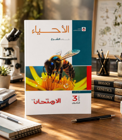 كتاب الامتحان احياء شرح الصف الثالث الثانوي