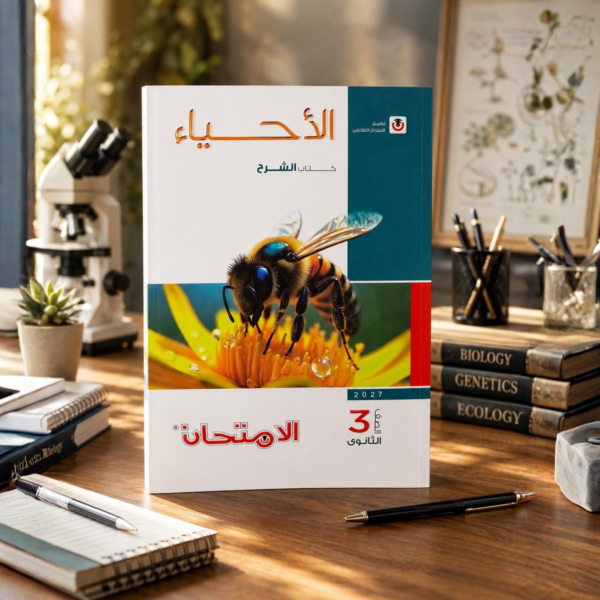 كتاب الامتحان احياء شرح الصف الثالث الثانوي