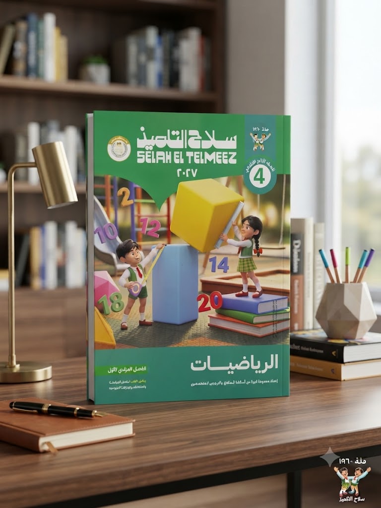 10 كتاب سلاح لتلميذ الرياضيات الصف الرابع الابتدائى الترم الاول 2027