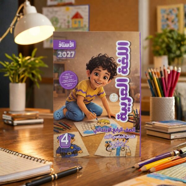 كتاب الاستاذ اللغه العربيه الصف الرابع الابتدائى الترم الاول 2027