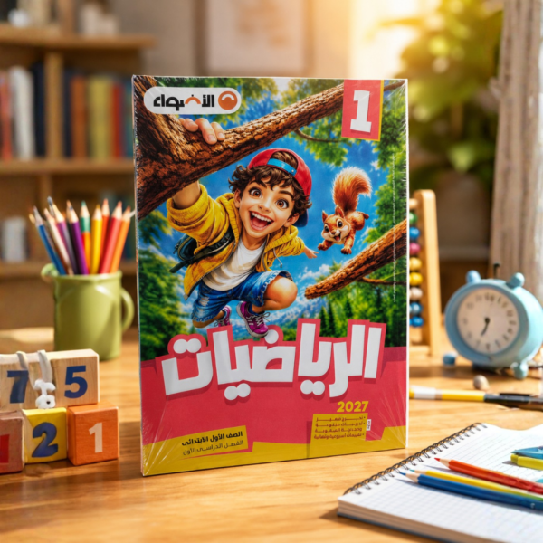 كتاب الاضواء الرياضيات الصف الاول الابتدائى الترم الاول2027