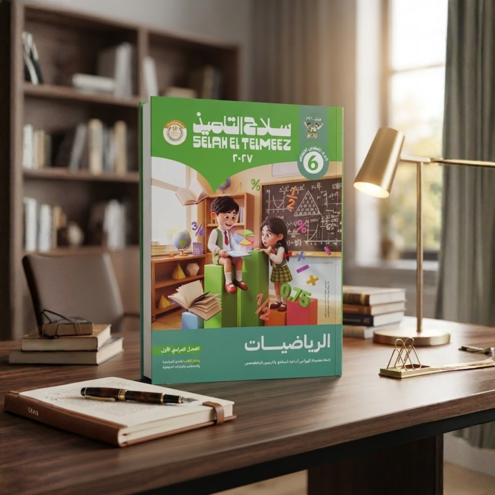155 كتاب سلاح التلميذ الرياضيات الصف السادس الابتدائى الترم الاول2027 - الصورة 1