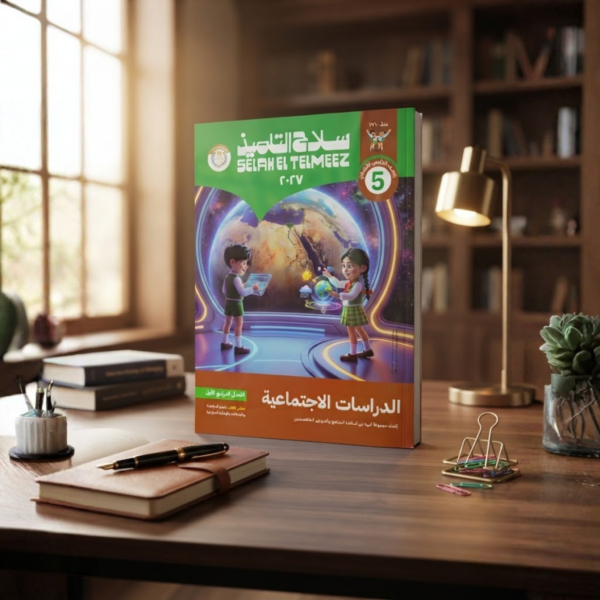 كتاب سلاح التلميذ الدراسات الاجتماعيه الصف الخامس الابتدائى الترم الاول 2027