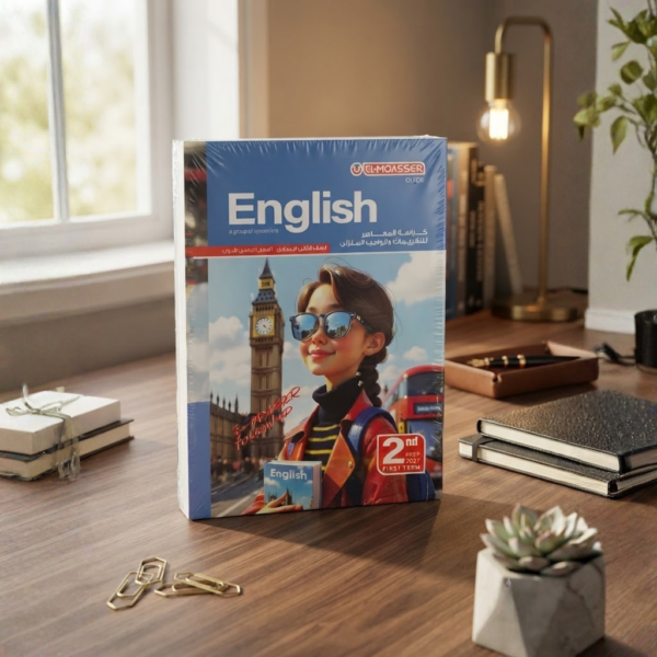 كتاب المعاصر انجليزى الصف الثانى الاعدادى التقيمات والواجب المنزلى الترم الاول 2027