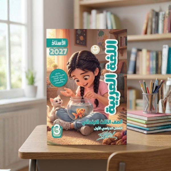 كتاب الاستاذ اللغه العربيه الصف الثالث الابتدائي الترم الاول