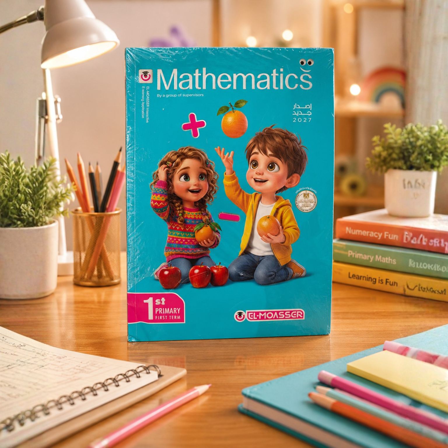46 كتاب المعاصر Mathematics الصف الأول الابتدائي الترم الأول 2027