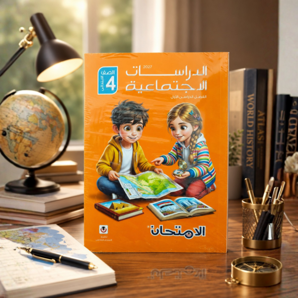 كتاب الامتحان دراسات اجتماعية الصف الرابع الابتدائي الترم الأول 2027