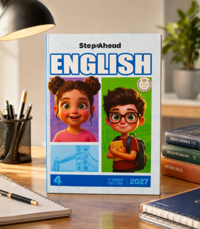 كتاب ستيب اهيد انجليزي الصف الرابع الابتدائي الترم الأول 2027