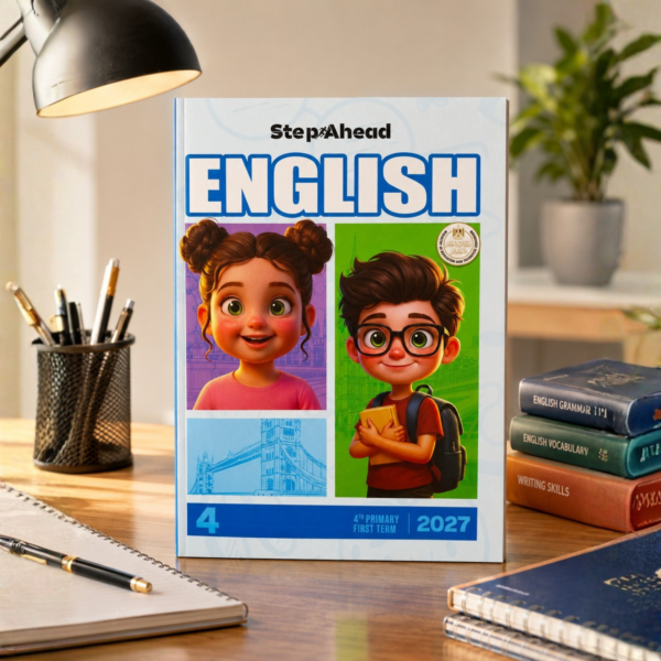 كتاب ستيب اهيد انجليزي الصف الرابع الابتدائي الترم الأول 2027