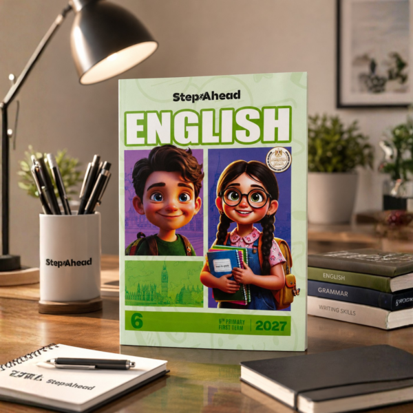 كتاب ستيب اهيد انجليزي الصف السادس الابتدائي الترم الأول 2027