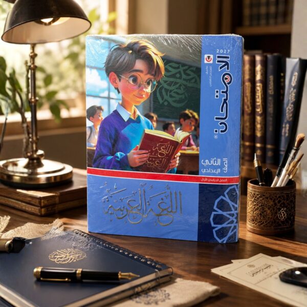 كتاب الامتحان اللغه العربيه الصف الثانى الاعدادى الترم الاول2027