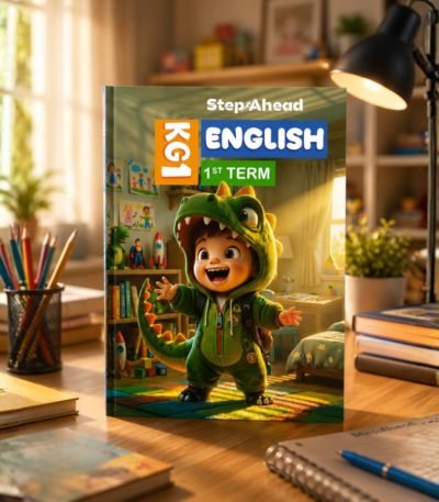 كتاب Step Ahead English KG1 الترم الأول