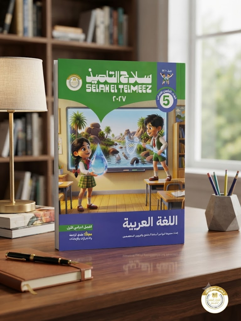 8 كتاب سلاح التلميذ اللغه العربيه الصف الخامس الابتدائى ترم اول2027