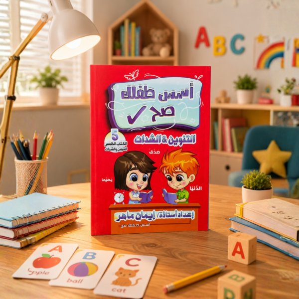 كتاب أسس طفلك صح التنوين والشدات