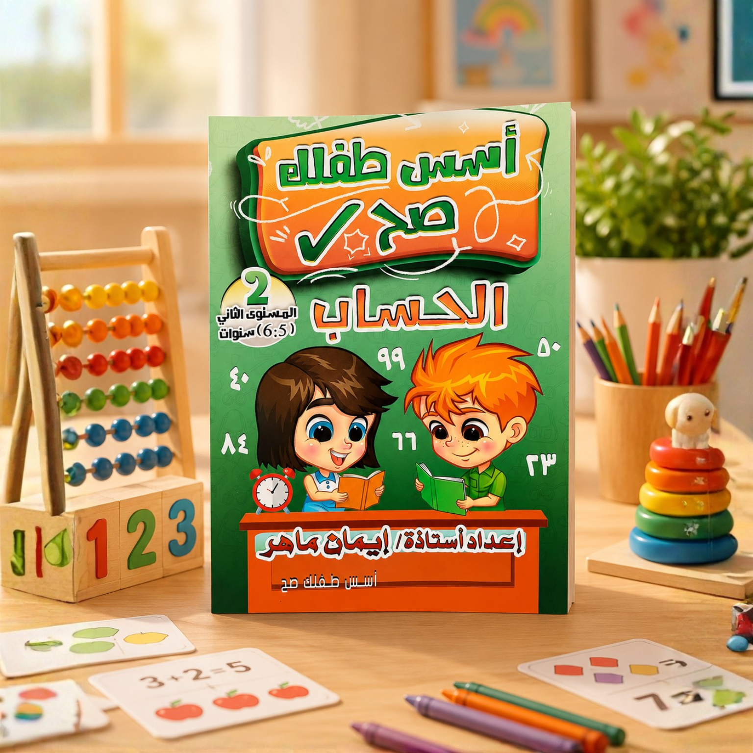 82 كتاب أسس طفلك صح الحساب المستوى الثاني