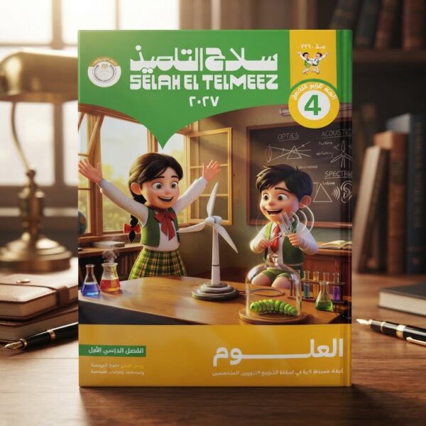 كتاب سلاح التلميذ العلوم الصف الرابع الابتدائى الترم الاول