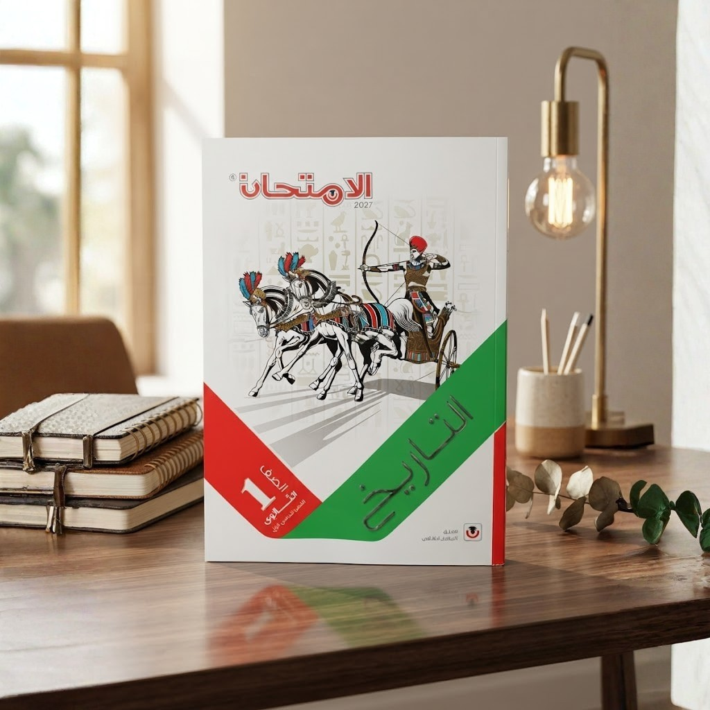 189 كتاب الامتحان التاريخ الصف الاول الثانوى الترم الاول2027