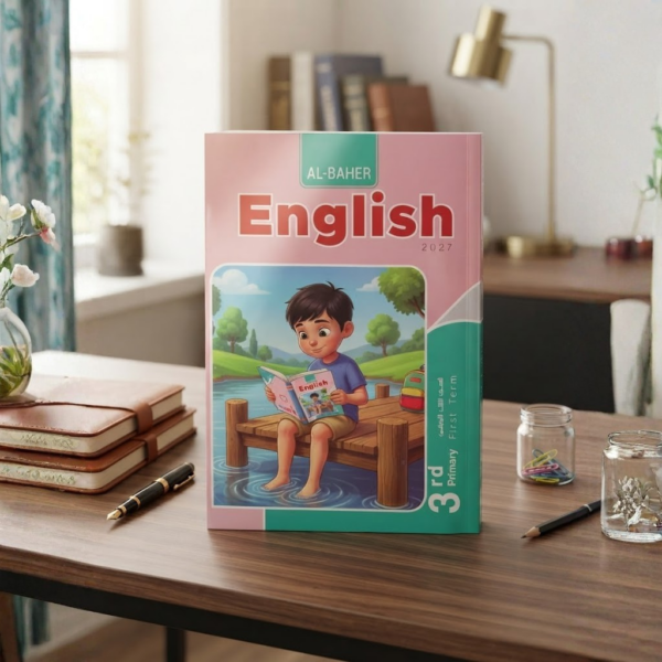 كتاب الباهر اللغه الانجليزيه الصف الثالث الابتدائى الترم الاول 2027