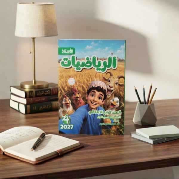 كتاب الاستاذ رياضيات الصف الرابع الابتدائى