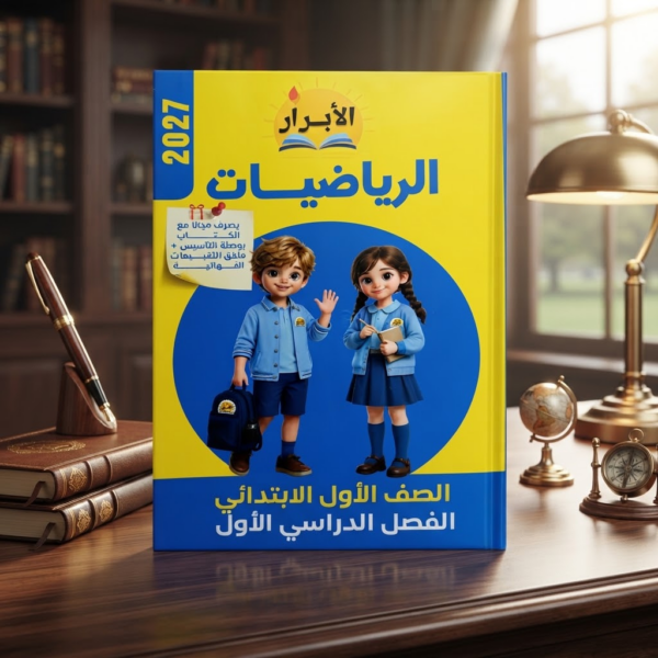 كتاب الابرار الرياضيات الصف الاول الابتدائى