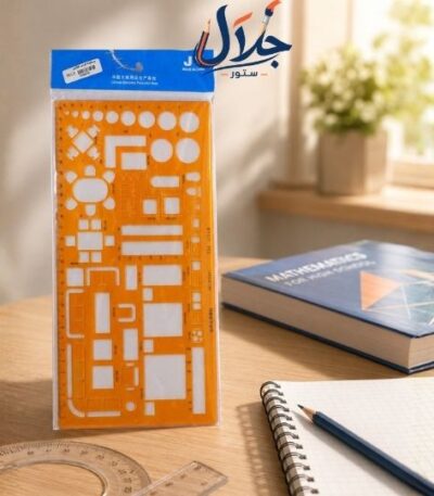 مسطرة استنسل هندسي