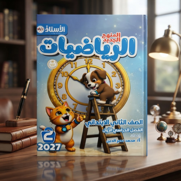 كتاب الاستاذ الرياضيات الصف الثانى الابتدائى